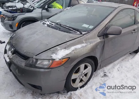 2006 Honda Civic Ex z USA, uszkodzony, nr VIN 2HGFG12876H540093